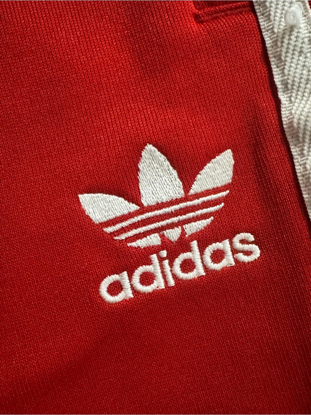 Adidas PrimeBlue Men’s Joggers Size S Red Tapered Pockets Drawstrings - Picture 4 of 11